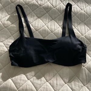 Athleta Bra Cup Square Neck Bikini Top